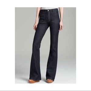 Theory jeans flare pants cute front pockets